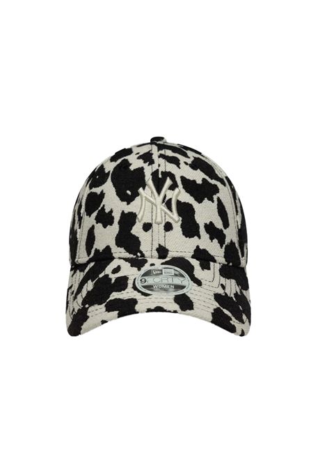 New Era 9FORTY New York Yankees MLB Cow Midi Cap White Black Women NEW ERA | Caps | 60771872-